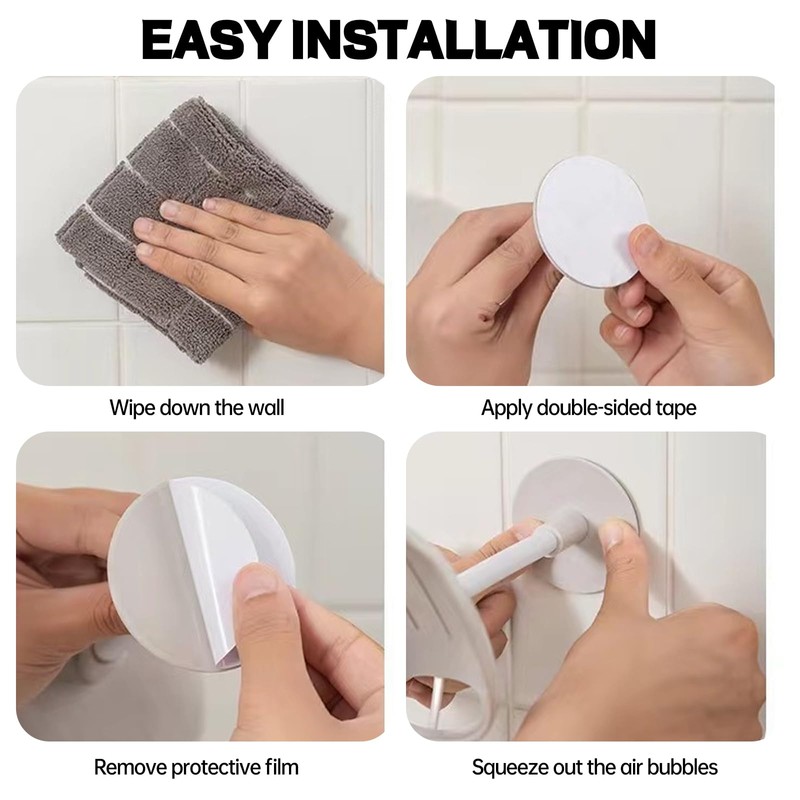 dancepandas Pack of 3 Soap Dish with Drain Soap Holder