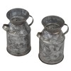 Park Designs Galvanized Milk Can Salt & Pepper Set