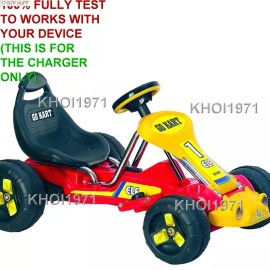 KHOI1971 WALL charger AC adapter for RED HSN QVC Lil' Rider 1 ELF Go Kart ride on 6V-BATT