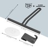 bremermann Shower Squeegee Set, Shower Squeegee with Wall Mount, Window