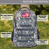 gulimirror Camo Backpack 40L Military Elementary Middle School Boys Backpack