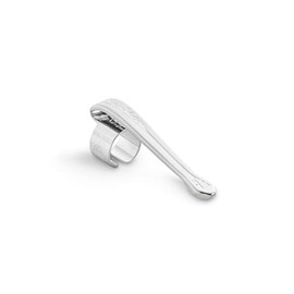 Kaweco Liliput Nostalgic Clip for Liliput Ball Pen S with 8mm Diameter I Ball Pen Holder with Subtle Logo as Accessory I Ball Pen Holder Made of Bronze I Silver