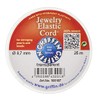Griffin Elastic Beading Cord, Clear, 0.7 Millimeters, 25 Meters |