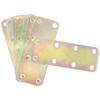 8 PCS Metal Mending Plates Flat Joining Plate Support Brace