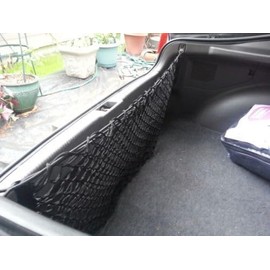 EACCESSORIES EA Rear Trunk Organizer Cargo Net for Toyota CELICA 2000-2005 – Envelope Style Cargo Net for Hatchback - Premium Mesh Car Trunk Organizer Vehicle Carrier Storage – Compatible with CELICA