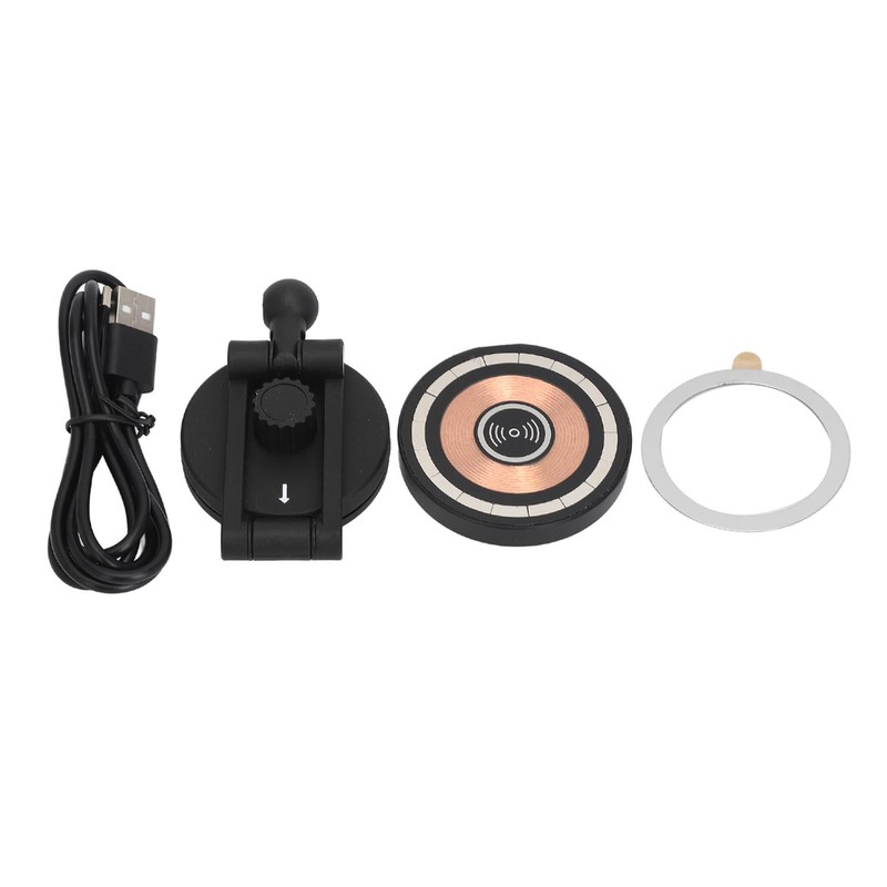 Magnetic Phone Holder Mount Strong Adsorption Wireless Charging Car Magnetic