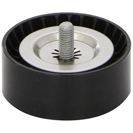 INA 532 0571 10 Deflection/Guide Pulley, V-Ribbed Belt, Black