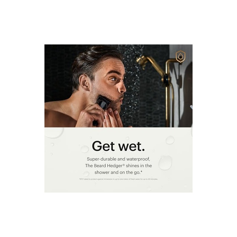 MANSCAPED® The Beard Hedger® Cortadora de barba de precisión premium,