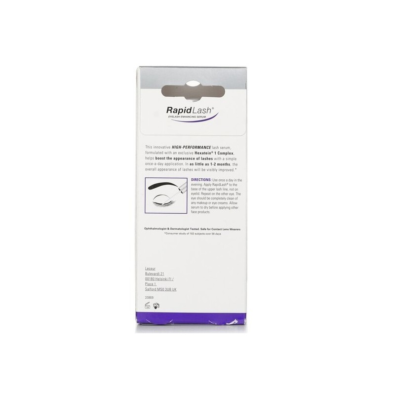 Rapid Lash Eyelash Enhancing Serum (Hexatin 1 Complex) 3ml 3ml/0.1oz