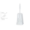 WENKO 19607100 Portascopino per WC Simple bianco, Materiale plastico, 12