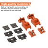 RT-TCZ - Kit de pestillos para capó, compatible con Jeep