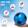 1x Random Inflatable PVC Soccer Ball, 23cm Kids Inflatable Blow