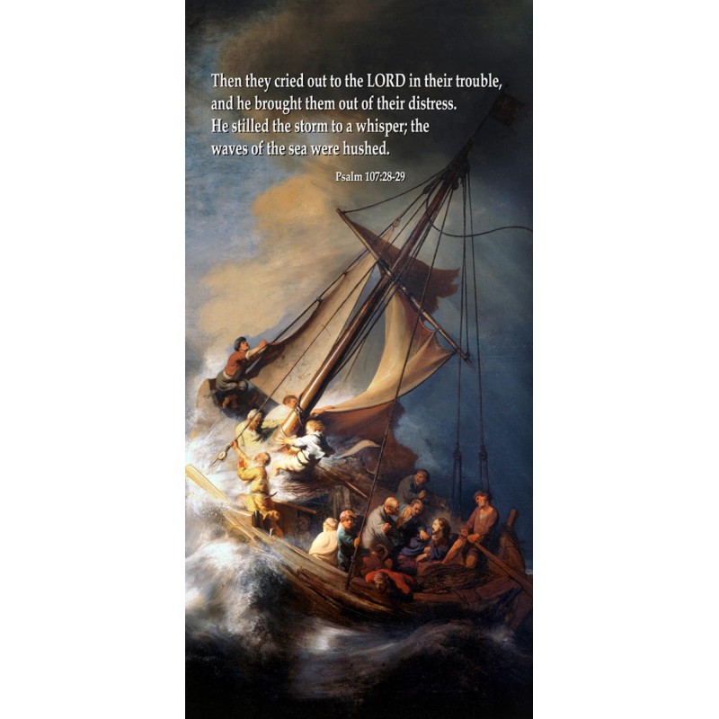 Inspirational Christian Church Banners 30" x 60" - Rembrandt (PICK-ANY-TWO)