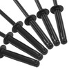 3/16" x 1" Black Tri Grip Rivets - 60 PCS