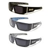 Locs Gangsta Sunglasses Various Combos 58 Style (3 Pack Blue