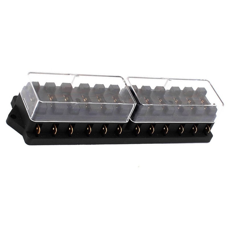 ESUPPORT Car Truck 12 Way Circuit Standard ATO Blade Fuse