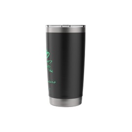 Rio de Janeiro Brazil Minimalist Flower Art Urban Aesthetic Stainless Steel Insulated Tumbler