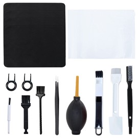 Keyboard Cleaning Bush, Computer Cleaning Kit with Carry Bag Anti Static Brush for Computer Car Player Printer Camera Cleaning Brush Kit (Style 2)