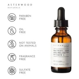 Sérum Antiedad Asterwood Naturals Matrixyl 3000 y Vitamina C 29 ml