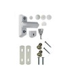 Face Fix Sash Jammer Upvc Security Bolt White Full Locking