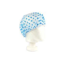 Reusable Translucent Shower Cap Hair Vinyl Cap 7ea