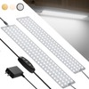 Undercabinet Lights for Kitchen 1000lm 108 LEDs, 2-Pack Under Cabinet