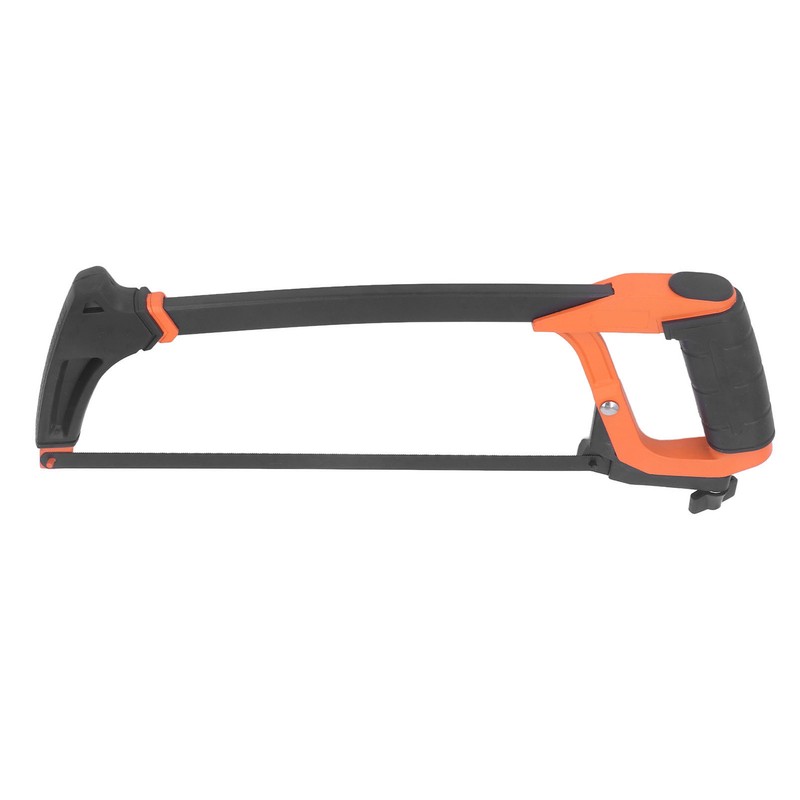 Hacksaw Frame 12in Adjustable Aluminum Alloy Hand Saw Frame Rubber