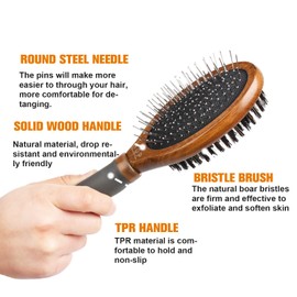 MAXIMILIAN Short Hair Dog Brush (multicolour)