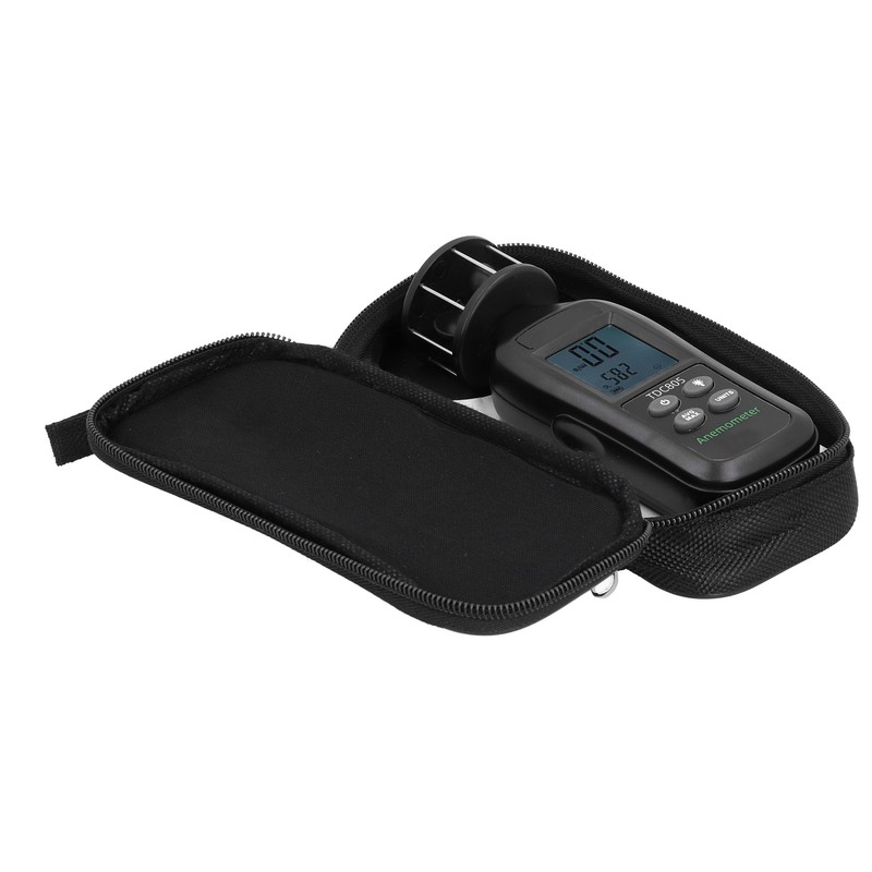 Digital Display Anemometer Handheld 3‑Cup Turbine Anemometer for Wind Temperature