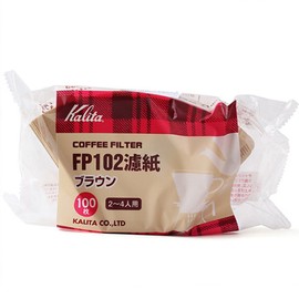 Kalita Coffee Filter FP102 Brown 2~4 people / 칼리타 커피필터 fp102 브라운 2~4인용
