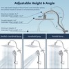 Hibbent All Metal CUPC Certified Shower Head, 10'' High Pressure