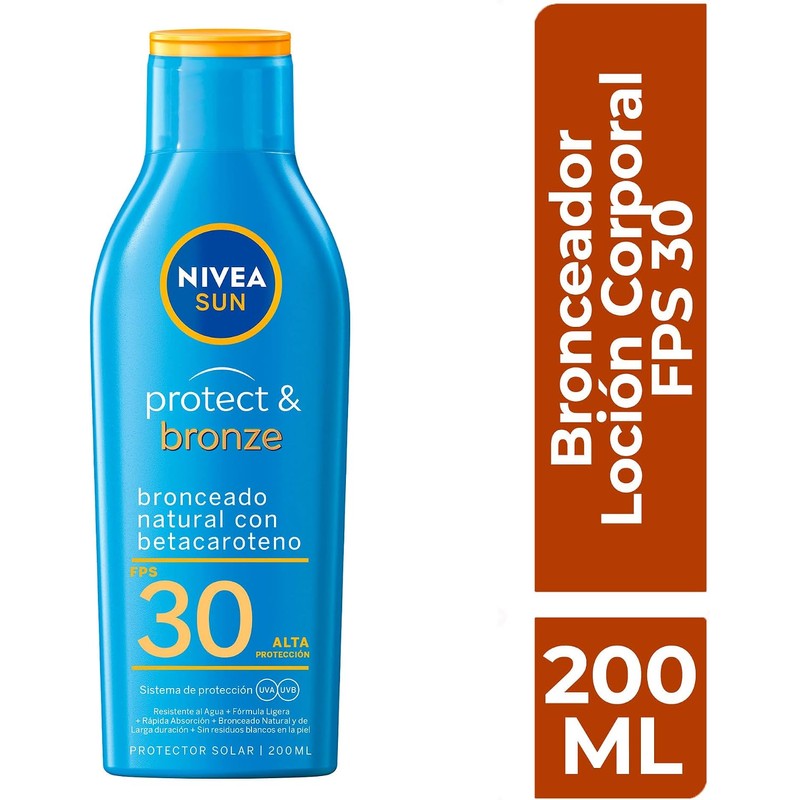 Protector Solar Corporal NIVEA SUN Protect & Bronze FPS 30