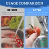 VZXZXE Tap Extension 20 cm, 360° Swivel Function, Explosion-proof and