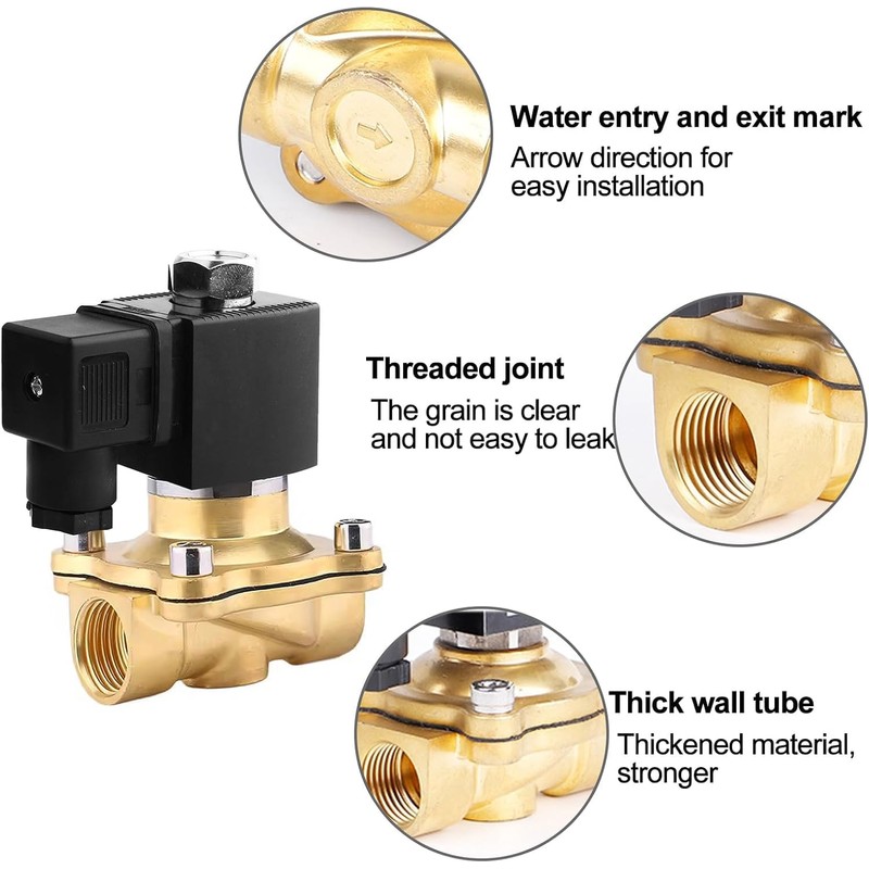 Solenoid Valve Brass (1 Inch)