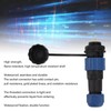 2Pcs SD16 IP68 Waterproof Aviation Connector SD16 Female Plug Male