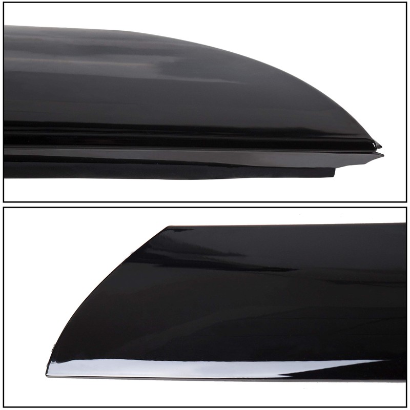7BLACKSMITHS Exterior Molding Windshield Pillar Trim Compatible with 2010-2013 Kia