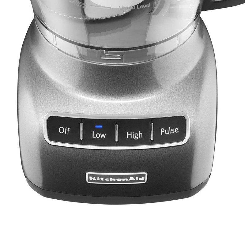 KitchenAid RKFP0922CU Food Processor with ExactSlice System 9-Cup, Contour Silver,