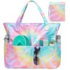 CAMTOP Waterproof Beach Tote Bag for Women Girls with Zipper
