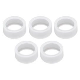 5PCS Smart Ring Cover Silicone Elastic Anti Scratch Skin Friendly Smart Ring Protector for Oura Ring 3 S Size Inner Diameter 1.8cm