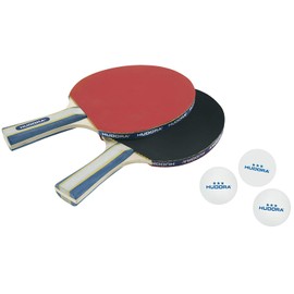 Hudora New Contest 2.0 Table Tennis Set, White, 40 mm, 76245