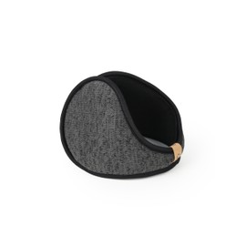 SCHIETWETTER Accessory Ear Muffs Beach Shelter Ear Warmers Fleece Warm Back-Wearing, Black/Taupe Melange