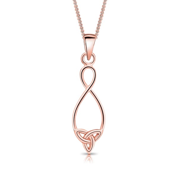 DTPsilver® 925 Sterling Silver, Yellow Gold Plated, Rose Gold Plated