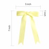 Meseey 30 Pcs 5 x 7 Inch Yellow Grosgrain Ribbon