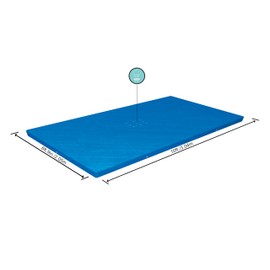 Bestway | Rectangle Pool Cover for Above Ground Pools, 3.00m x 2.01m