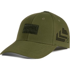 ACE Schakal Baseball Cap - Tactical Baseball Cap for Men - Sporty, Lightweight, Robust & Breathable, Olive II, L-XL