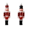 Toyland® 13cm Christmas Nutcracker Red Hat - Xmas Tree Decoration.