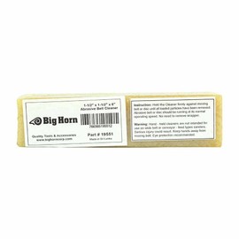 Big Horn 19551-1-1/2" x 6" Abrasive Sanding Belt Cleaner