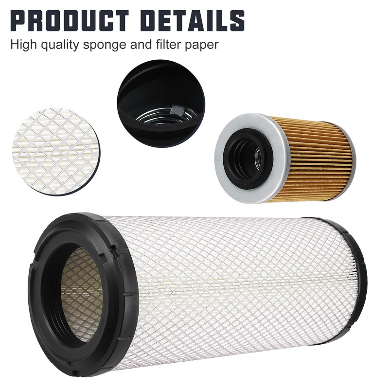 LOCOPOW 715900422 Air Filter 420956123 Oil Filter for Can am