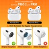 4 Pairs Replacement Ear Tips for AirPods Pro 2nd/1st Generation