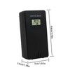 Temperature Humidity Sensor Meter Hygrometer Electronic Digital Thermometer In/Outdoor Used